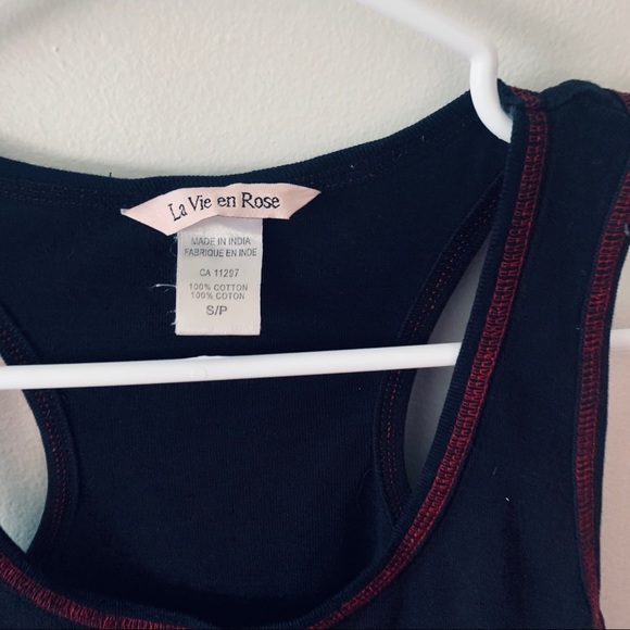 La vie en rose PJ top - Picture 3 of 4